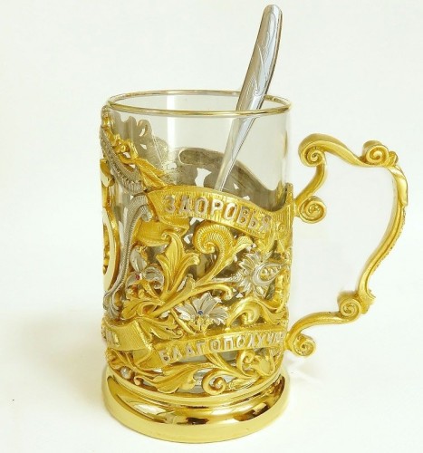 Подстаканник юбилейный «55 лет»