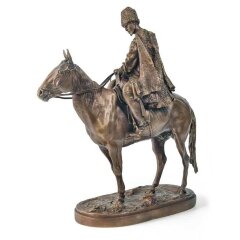Скульптурная статуэтка «Черкес табунщик»