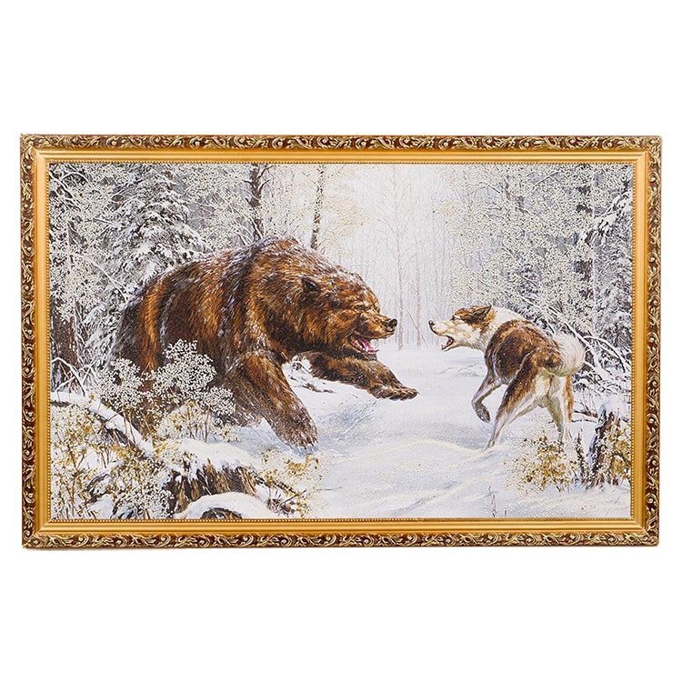 Репродукция картины «Охота на медведя»