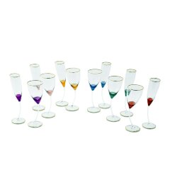 Хрустальные фужеры «INIGMA» для шампанского