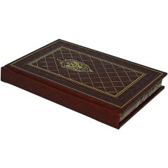 Блокнот ежедневник в кожаном переплёте «ФСБ» в подарок коллегам