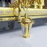 Подарочные шахматы ручной работы «Империя» с позолоченными фигурами