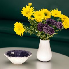 Фиолетовая тарелка «Ардезия опера» для праздничного стола