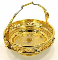 Конфетница «Золотая корзина»