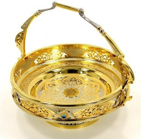 Конфетница «Золотая корзина»