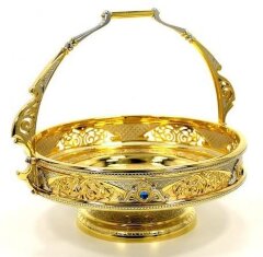 Конфетница «Золотая корзина»