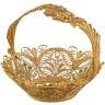 Конфетница «Золотая корзина» — украсьте пасхальный набор к праздничному столу