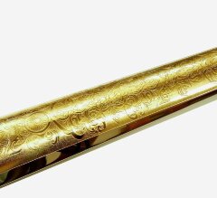 Позолоченная ложка для обуви «Мопс»