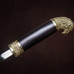 Подарочные шампуры «Ястреб» с художественным литьём