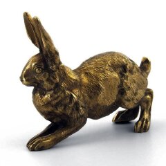 Бронзовая фигурка «Кролик» в подарок охотнику