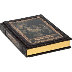 Подарочное издание книги «Библия в гравюрах Гюстава Доре» в кожаном переплёте