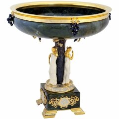 Интерьерная чаша «Эллада» из натурального нефрита — Премиум подарки