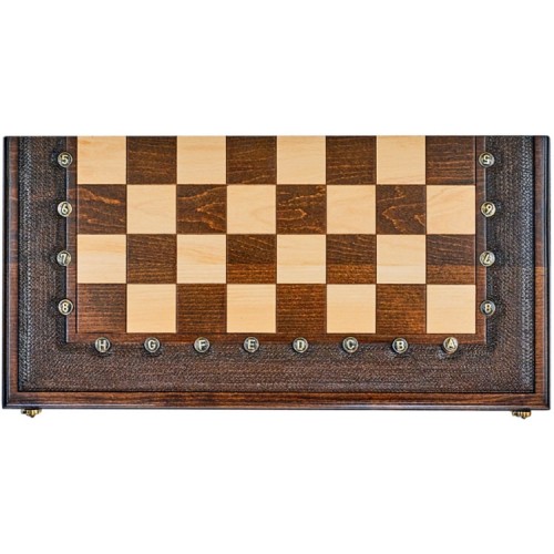 Шахматы с нардами из древа «Гамбит» 60x60