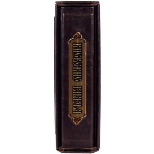 Подарочная книга «Киевские князья» в кожаном футляре