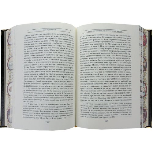 Подарочная книга «Киевские князья» в кожаном футляре