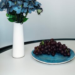 Бирюзовая тарелка «Интерьер» (Ø 30 см) для праздничного стола