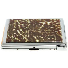 Карманная сигаретница на 10 сигарет «Офит» с зажигалкой в подарок парню