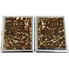 Карманная сигаретница на 10 сигарет «Офит» с зажигалкой в подарок парню