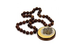 Автомобильный оберег с чётками в подарок мусульманину