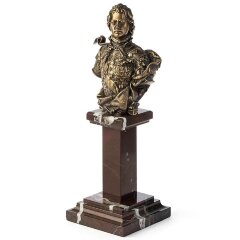 Сувенирный бюст «Пётр I» — с десяти лет император России и основатель города Санкт-Петербург