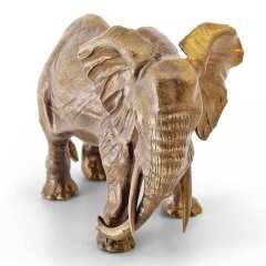 Большая бронзовая статуэтка «Слон»