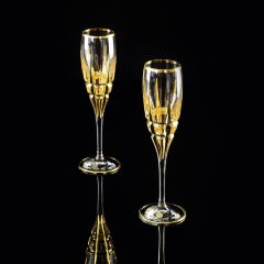 Хрустальные бокалы для шампанского «BARON»