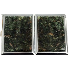 Футляр для 10 сигарет «Актинолит» с зажигалкой в подарок другу