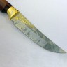 Подарочный нож «Медведь на рыбной охоте» — коллекционная композиция с резной статуэткой хозяина леса