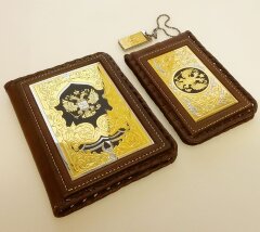 Набор «Автодокументы, визитница кожа, флешка»