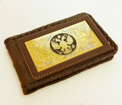 Набор «Автодокументы, визитница кожа, флешка»