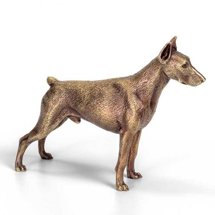 Статуэтка собаки «Доберман пинчер»