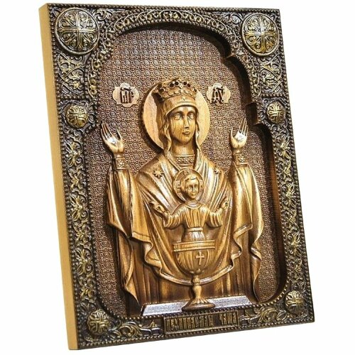 Резная икона «Неупиваемая Чаша» (малая)