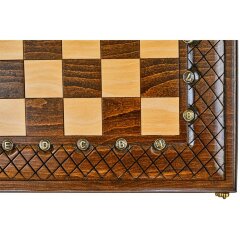 Резные шахматы «Эндшпиль» с нардами 60x60