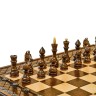 Резные шахматы «Эндшпиль» с нардами 60x60