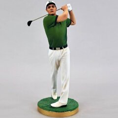 Сувенирная фигурка «Гольфист в замахе» из искусственного камня