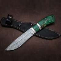 Подарочный нож «Комбат» из дамасской стали