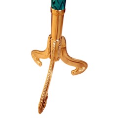 Журнальный столик «Малахит» из натурального камня для интерьера дома