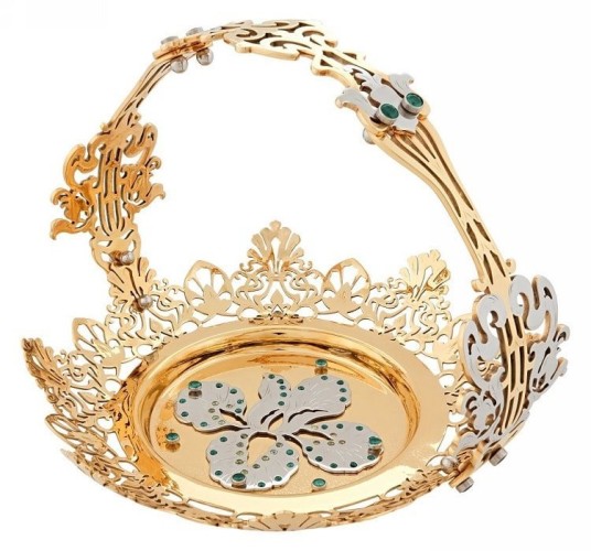 Конфетница украшенная «Ирис»