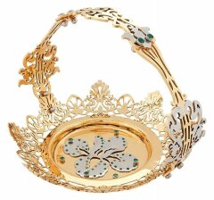 Конфетница украшенная «Ирис»