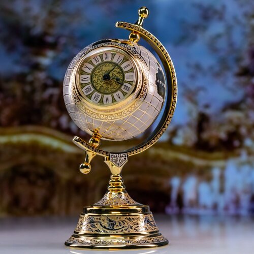 Подарочный глобус с часами «TIME» в подарок руководителю