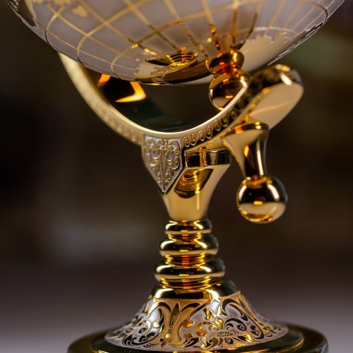 Подарочный глобус с часами «TIME» в подарок руководителю