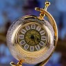 Подарочный глобус с часами «TIME» в подарок руководителю