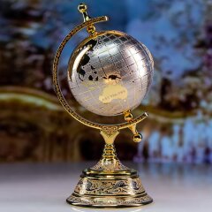 Подарочный глобус с часами «TIME» в подарок руководителю