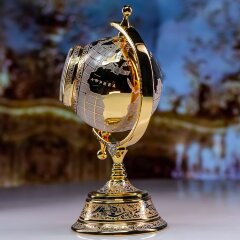 Подарочный глобус с часами «TIME» в подарок руководителю