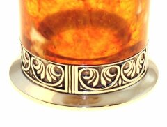 Стопка из янтаря «Антик» для водки