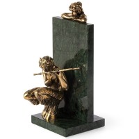 Скульптурная миниатюра «Нимфа и Сатир»
