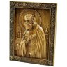 Резная икона «Серафим Саровский» (малая)