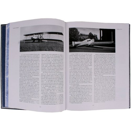 Подарочная книга «History of airplan» в кожаном переплёте