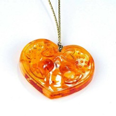 Ёлочная игрушка «Сердечко» для украшения Новогодней ёлки