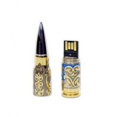 Флешка подарочная «Казахстан» в виде патрона — стильные и практичные аксессуары